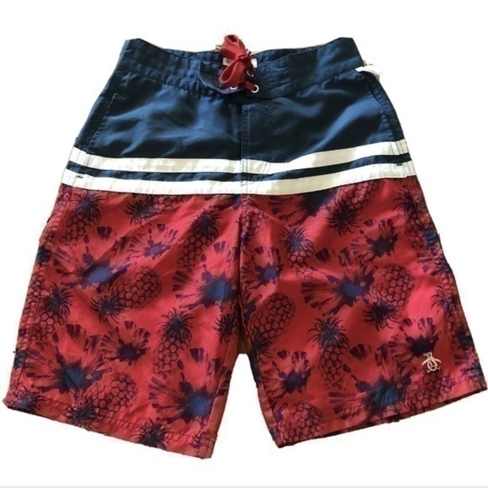 Original Penguin Munsingwear Striped Board…